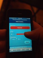 Select feeds on mobile